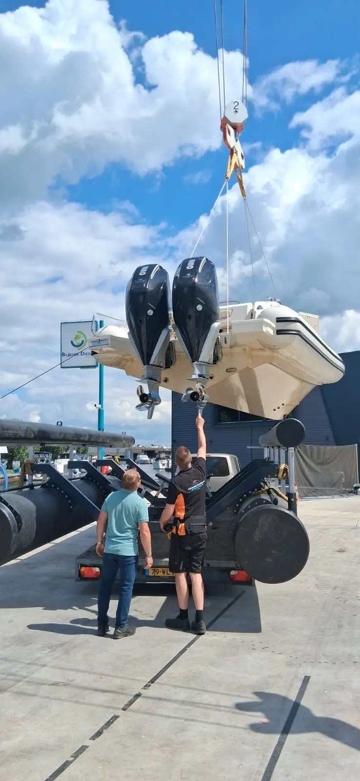 Bootlift, project Dutch Floatlift zonder overkapping – 8 x 4 meter – foto 1