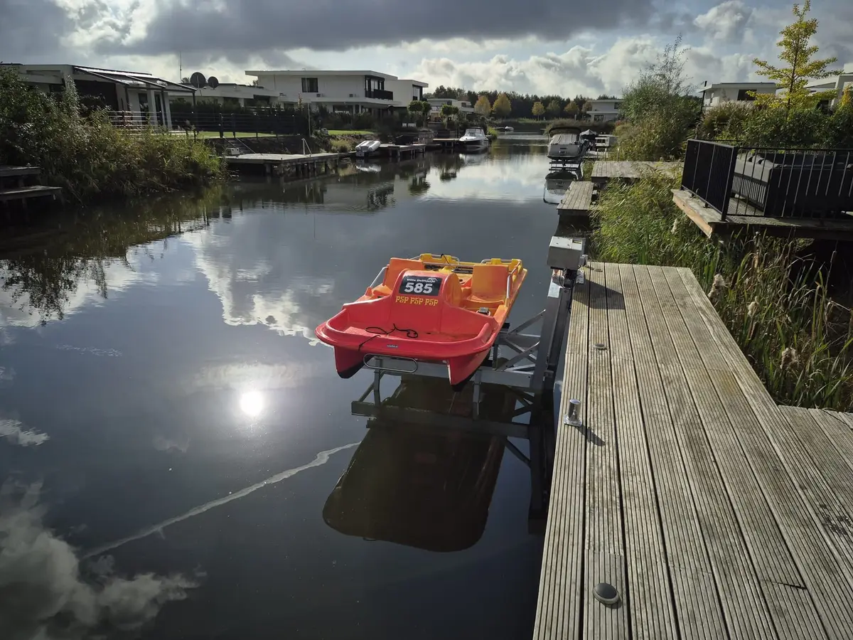 Bootlift, project Bootlift van 750 kg voor een waterfiets in Zeewolde