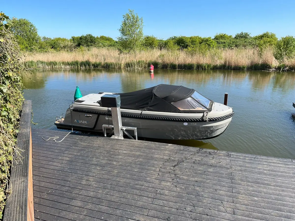 Bootlift, project Kadelift in Almere – 750 kg hefvermogen