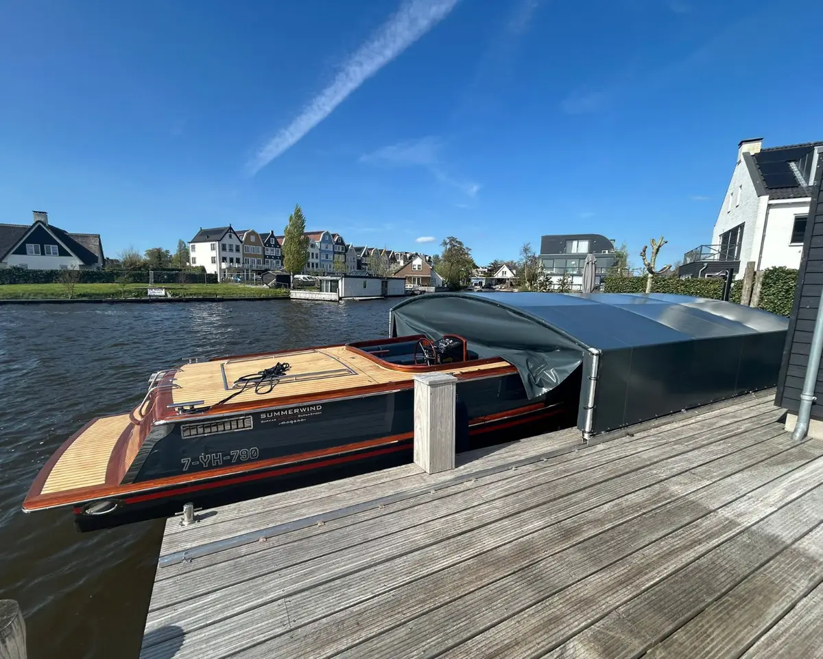 Bootoverkapping, project Bootoverkapping Wal-Wal in Loosdrecht – 10,3 x 4 meter – foto 1