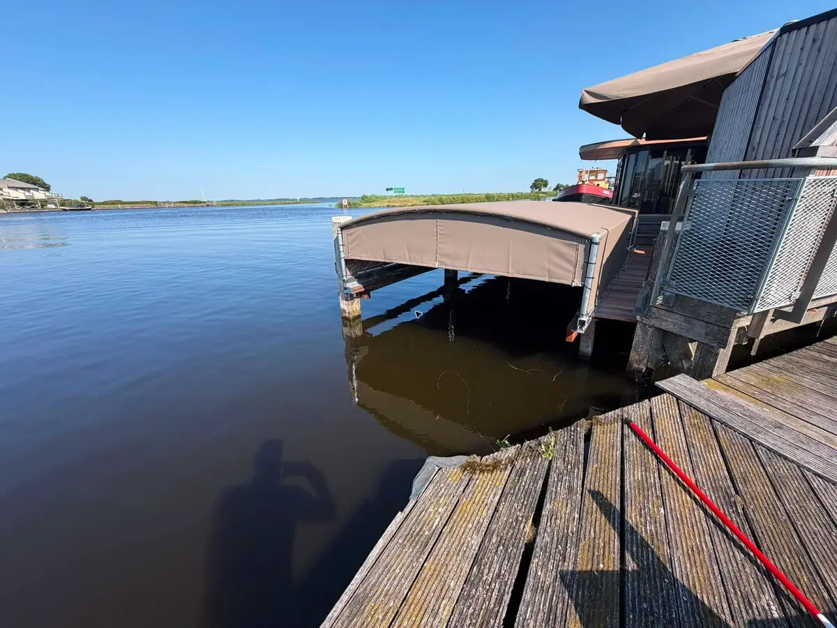 Bootoverkapping Wal-Wal in Wanneperveen – 6 x 2,8 meter
