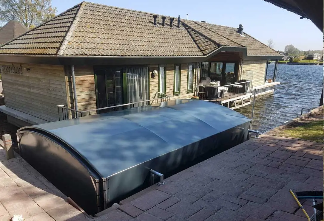 Bootoverkapping, project Bootoverkapping Drijf-Drijf in Kampen – 10 x 3,5 meter