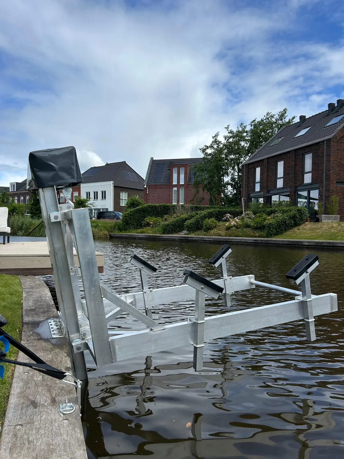 Bootlift, project Kadelift in Amersfoort – 750 kg hefvermogen